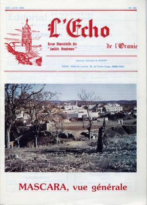 Echo de l'Oranie - n°160 - mai 1982