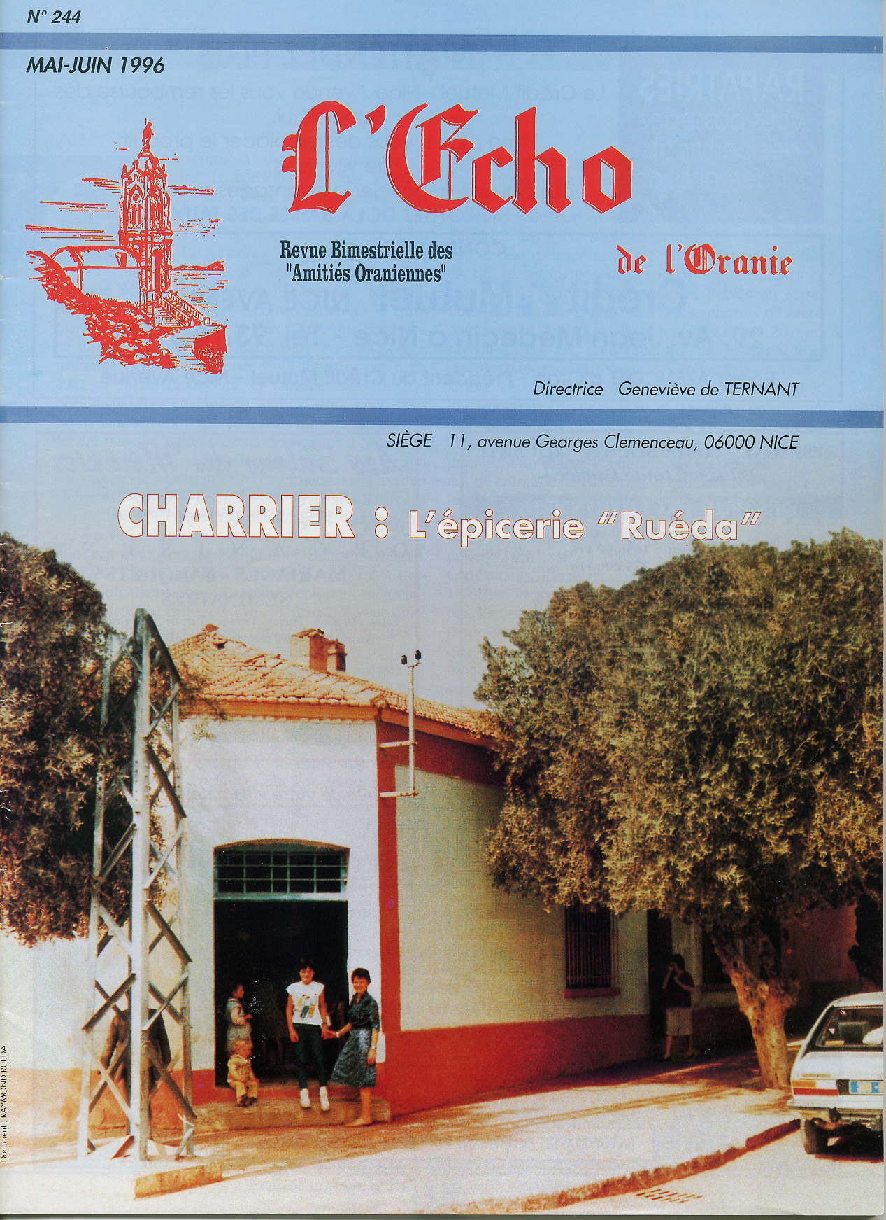 Echo de l'Oranie - n°244 - mai 1996